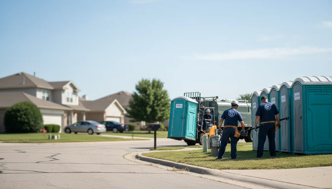 Porta Potty Rental in Napoleon, IN near me
